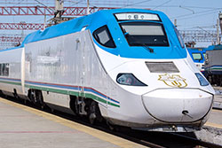 Talgo 250 Afrosiyob in Bukhara